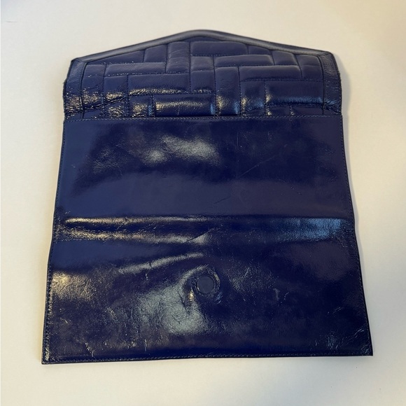 Hobo International navy patent leather envelope clutch - Picture 7 of 14